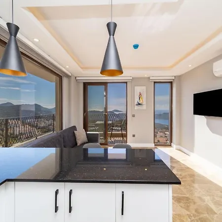 Fully Furnished Flat With Sea View In Antalya * 카스